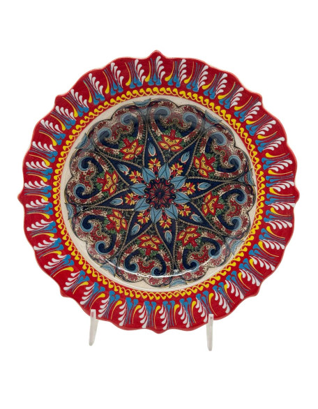 Hand Painted Plates 7.5" D.