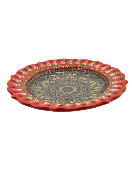 Hand Painted Plates 7.5" D.