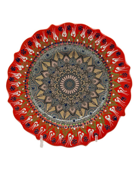 Hand Painted Plates 7.5" D.