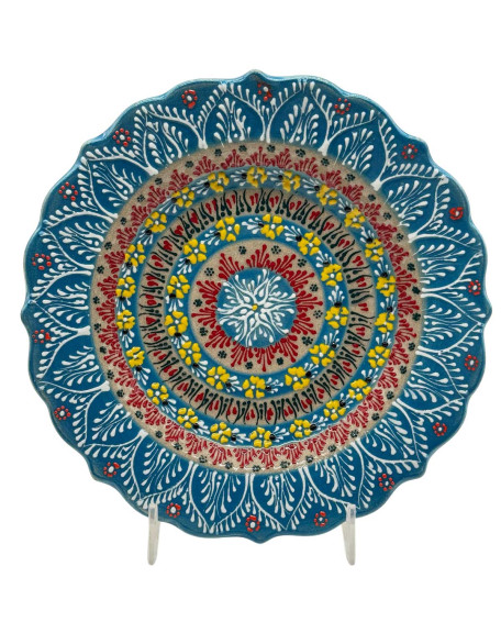 Hand Painted Plates 7.5" D.