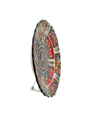 Relief Green Plate 12"