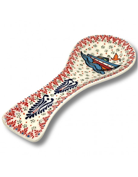 Hand Painted Lace Spoon Holder