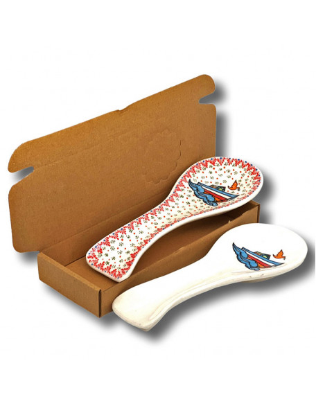 Set Of 2 HandPainted Spoon Holders Set Of 2 HandPainted Spoon Holders