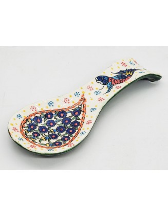 Hand Painted Garden Spoon Holder