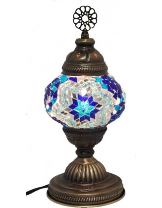 Mosaic Table Lamps 5" Glass