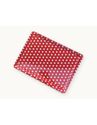 Tin Rolling Tray — Red Retro Van