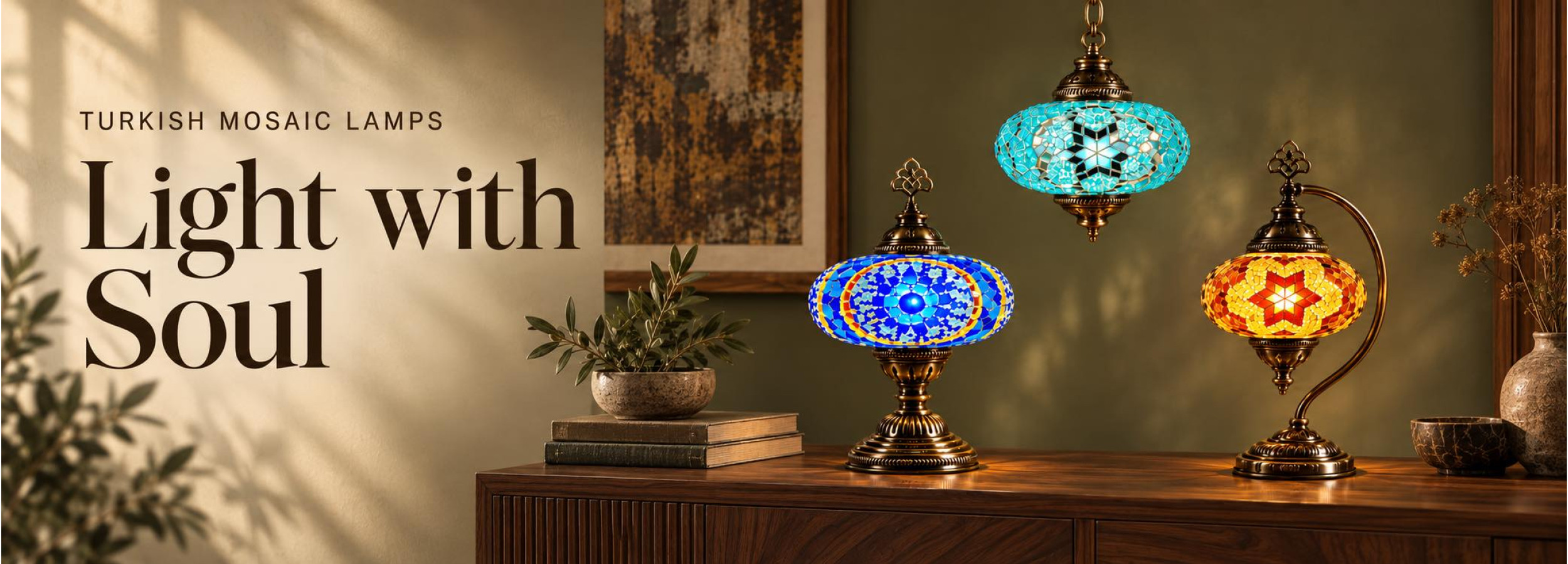Turkish Mosaic Lamps