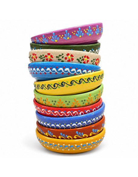 4″ × 1″ Hand-Painted Ceramic Bowl — 10 Colors 4″ × 1″ Hand-Painted Ceramic Bowl — 10 Colors