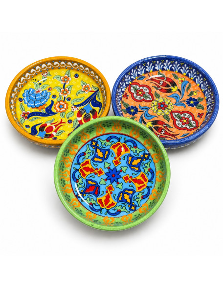 4″ × 1″ Hand-Painted Ceramic Bowl — 10 Colors 4″ × 1″ Hand-Painted Ceramic Bowl — 10 Colors