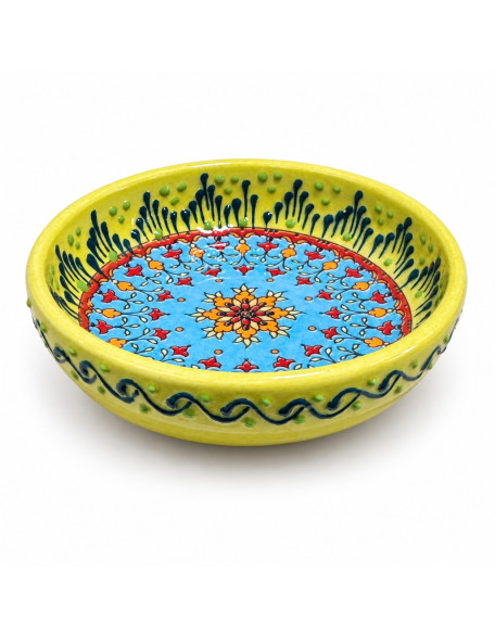4″ × 1″ Hand-Painted Ceramic Bowl — 10 Colors 4″ × 1″ Hand-Painted Ceramic Bowl — 10 Colors