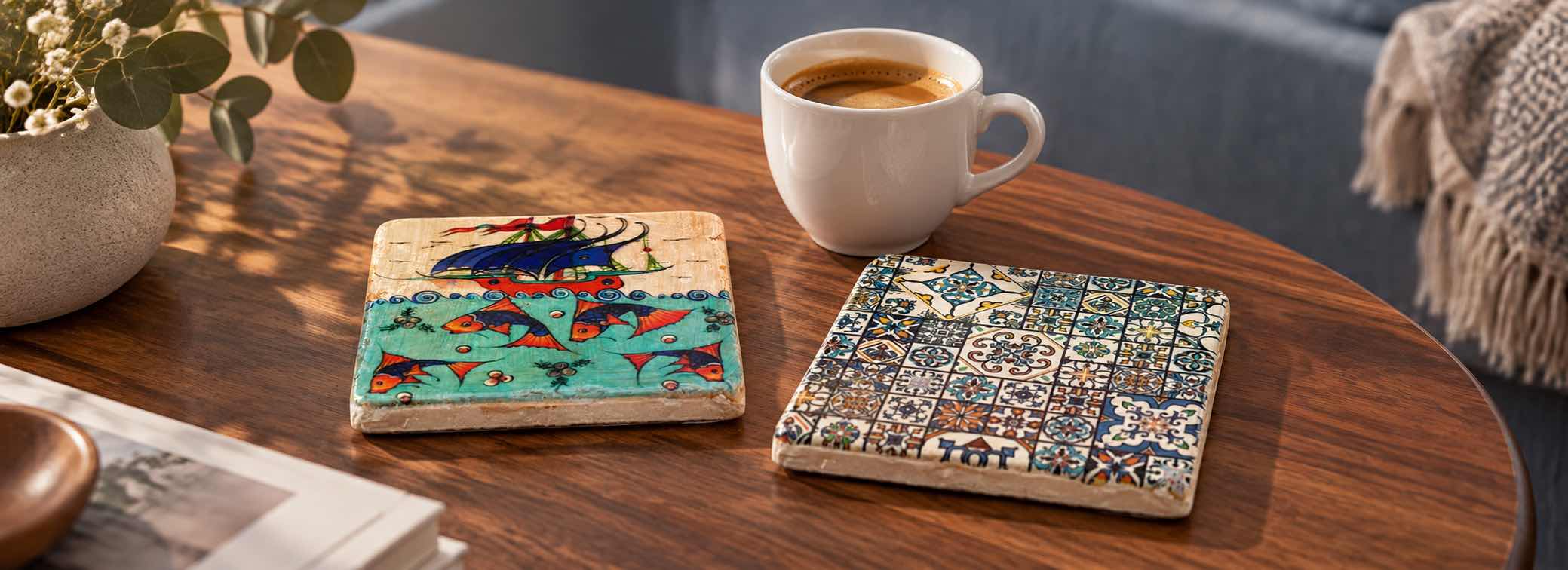 Coasters — handcrafted collection