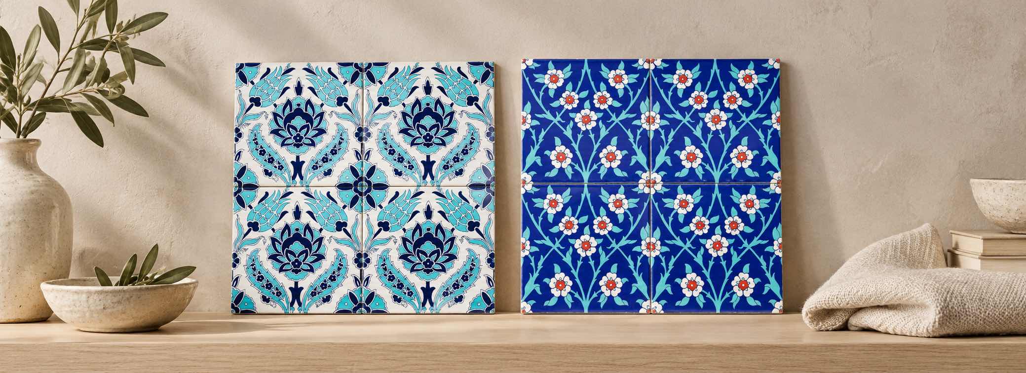 Iznik Tiles — handcrafted collection